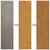 Vrtna vrata 100x125 cm Corten čelik Dizajn stabla