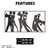 Tango Nights VNT019 vintage dekorativni metalni zidni dodatak
