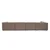 Atelier del Sofa Ugaona garnitura Mora X-Oval-L1-O1-O1-R1, 320x235x69 cm, Smeđa