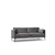 Atelier del Sofa Trosed Sino 87x90x217cm Sivi