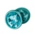 Diamond Light Blue Butt Plug Small