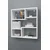 Hanah Home zidna polica Myra09, 70,8 cm, bela