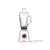 Turmixgép Tefal BlendForce 2 BL420131, 600 W,bijeli