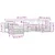 Set vanjskih sofa s jastukom 6 pcs Prirodna i svijetlo siva