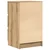 Vidaxl Nočne omarice s 3 predali 2 kosa artisan hrast 39x35x65 cm