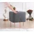 Atelier del Sofa Tabure 40x42x40cm, Tamnosivo