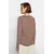 Trendyol Milla ženska majica TWOAW23TS00002, braon-braon