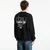 Mikina Obey Desire Extra Heavy Crew Black L