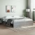 Vidaxl Posteljni okvir siva sonoma 140x190 cm