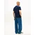 Tommy Jeans Majica marine/rdeča/bela