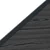 Vidaxl Plošča ograje WPC in aluminij Črna