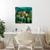 Slika mirna vas v gorah - 30x30