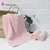 Grace Set peškira, 3 komada, Roze