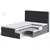 Boxspring postelja Paris Bis - 160x200 cm - tkanine Manila