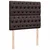 vidaXL vidaXL Box spring postelja z vzmetnico temno rjava 120x190 cm blago, (21306396)