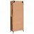 Highboard Zidne Staro drvo 69,5 x 34 x 180 cm Konstruirano drvo