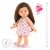 Romy Mini World Set Mini Corolline Corolle punčka dolgi rjavi lasje in rjave oči 3 dodatki 20 cm