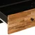 TV ormar s ladicama Smeđa 80 x 33 x 46 cm Čvrsto drvo manga