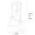 Opviq Luster Sivani-MR-957, 113cm, 40 cm, 3xE27
