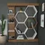 Hanah Home Sueno White Walnut Polica za knjige 140x29.6x177.4cm, Smeđa