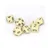 Kockice Chessex - Opaque - Polyhedral - Ivory & Black (7)