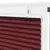 Plisirana roleta Bordeaux crvena 40x150 cm širina tkanine