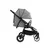 KikkaBoo kolica za blizance Happy 2 light grey (KKB40007)