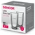Sencor SGX 002 termo kozarec za latte 380 ml, 2kosa
