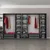Hanah Home ormar sa reflektujućim staklom Nisa 20599, 315 cm, antracit