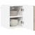 Vidaxl Kuhinjski element s polico 2 pcs Dimljeni oreh 30 x 31 x 40 cm