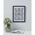 Eglo living slika plastika, staklo, crno beli Robeval 423092