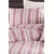 Soft Line - Claret Red Claret Red Single Quilt Cover Set