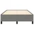 Vidaxl Posteljni okvir brez vzmetnice temno siva 120x190 cm blago