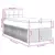 vidaXL vidaXL Box spring postelja z vzmetnico črn 90x190 cm blago, (21291249)