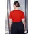 Trendyol Curve Ženska bluza Tbbss26Af00018, Crvena