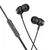 Hoco M122 USB C žičane slušalice In-Ear crne