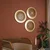 Wallity Zidna dekoracija APT757MAA, 46x46 cm, 1.2 mm, Zlatne boje