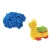 slomart LEAN TOYS Squishy masa iz stiropornih kroglic, nebesko modra