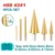 Total One-Stop Tools 6-delni set stopenjskih svedrov HSS 4341 INDUSTRIAL (TACSD2061)