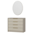 Hanah Home Kale Luxe 7940 Komoda, Bela