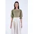 Trend Alacati Stili Ženska bluza Alc-X15096, Kaki