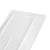 Northix Porcelanski servirni pladenj, bel, 35x17x2 cm