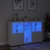 Komoda s LED svjetlima bijela 162 x 37 x 100 cm