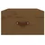 Vidaxl Stenska nočna omarica medeno rjava 40x29,5x22 cm