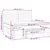 Vidaxl Box spring postelja z vzmetnico temno siva 200x200 cm žamet