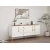 Hanah Home Konzola Mitra, 180x80x45 cm, Bela