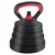 4-u-1 set bučica, brojčana i kettlebell 30 kg Crna i crvena