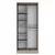 Hanah Home BA291 ormar 90 × 210 × 57,5 cm, peščana