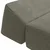 Sofa na razvlačenje Svjetlosiva 60 x 70 x 41 cm Tkanina