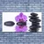 tulup.si Slika na platnu Flower water mirror razmislek 140x70 cm